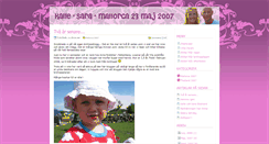Desktop Screenshot of kalleochsara.se